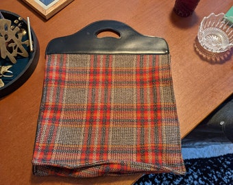 Vintage Tartan/Plaid Tote