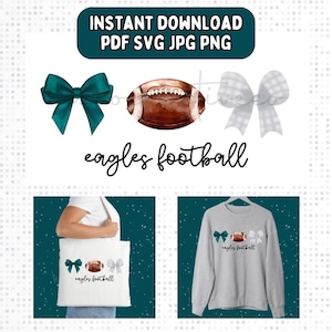 Arquivo digital de futebol bonito dos Eagles, arcos dos Eagles SVG, Philly PNG, pdf, jpg