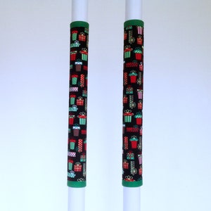 Refrigerator handle covers, fridge handle covers, kitchen decor, housewarming gift, reversible, home decor, Christmas decor, PNA0024