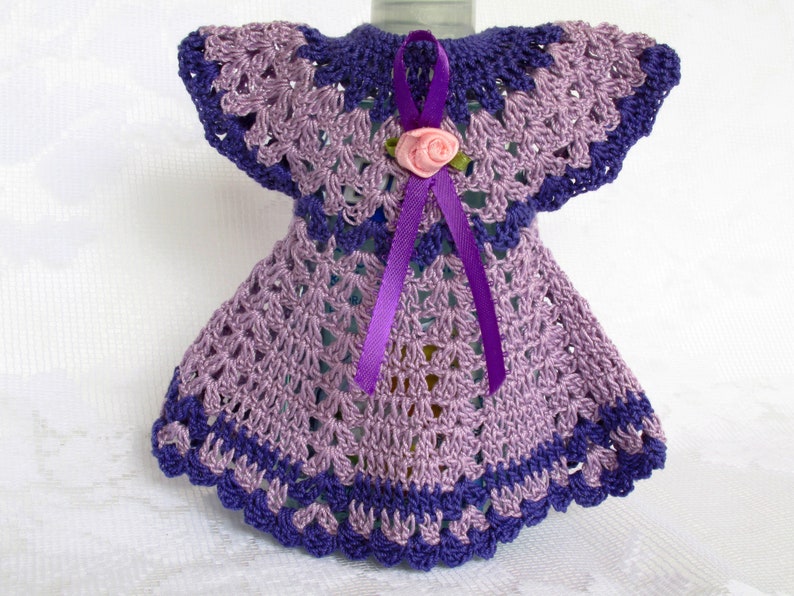 Crochet Soap Bottle Dress Soap Dispenser Dress Dish Etsy