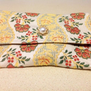 Makeup bag, cosmetics bag, travel bag, toiletry bag for women, elegant makeup bag, personal bag, fabric bag, travel pouch, gift idea, MKB007