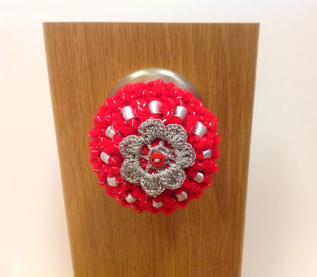 Door Knob Cover Crochet Door Knob Cover Door Decor Handmade