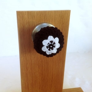 Door knob cover, crochet door knob cover, door decor, handmade, housewarming gift, clean knobs, DKC0026