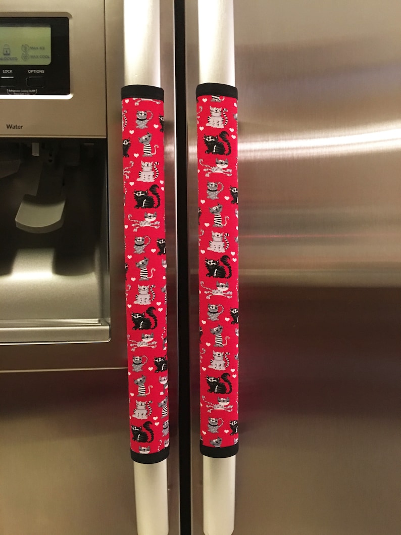 Refrigerator Handle Covers Fridge Handle Covers Handmade | Etsy