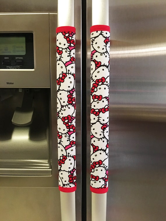 Refrigerator Handle Covers Fridge Handle Covers Hello Kitty Etsy