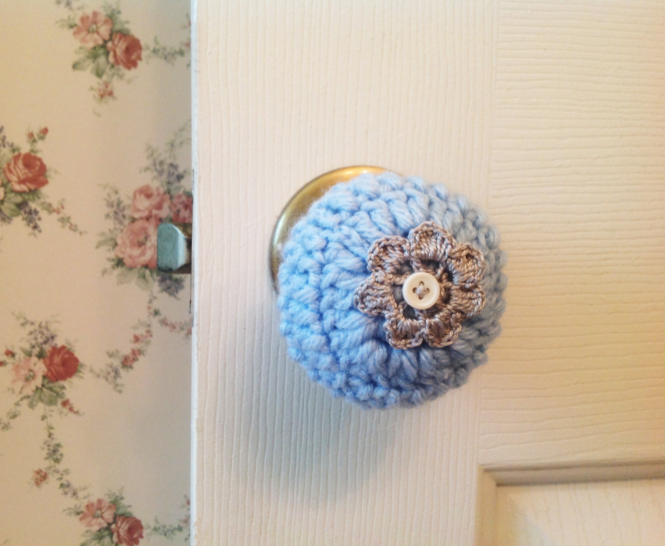 Door Knob Cover Crochet Door Knob Cover Door Decor Etsy