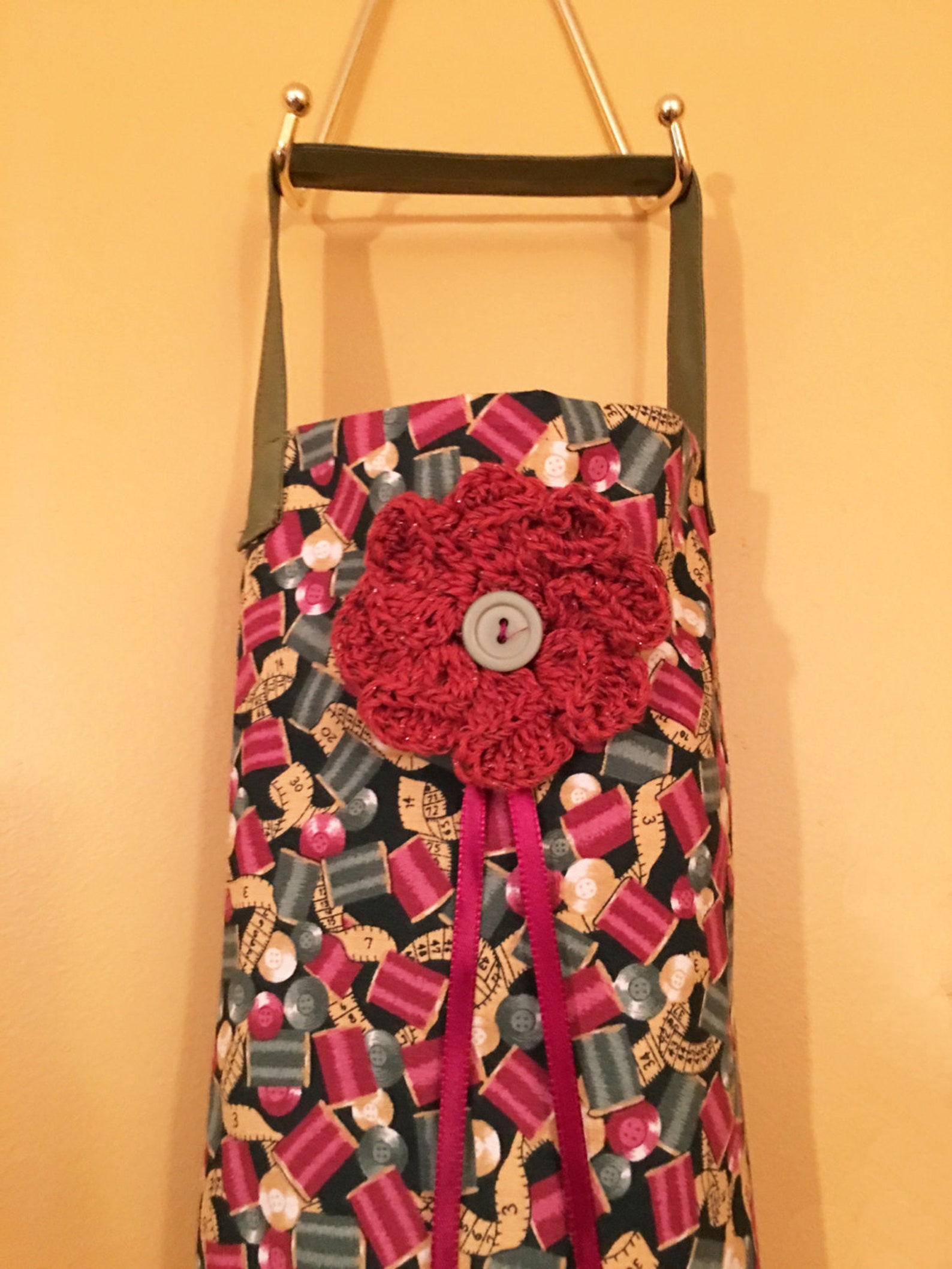 Grocery Bag Storage Handmade Bag Dispenser Bag Organizer Etsy