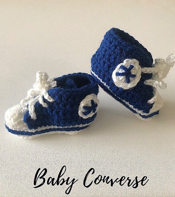 converse crochet trainers