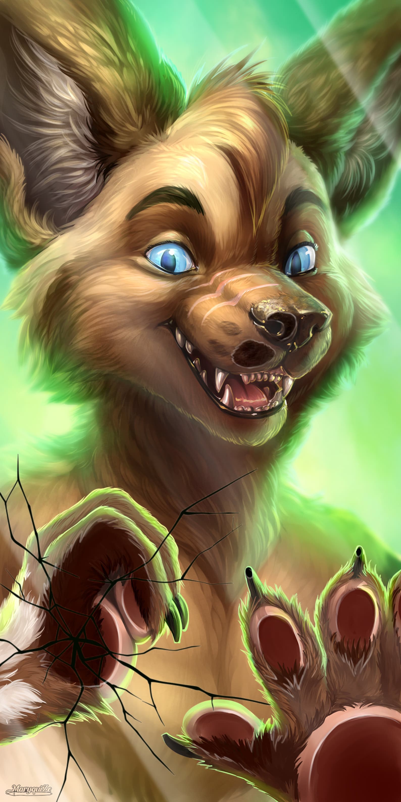 Furry Phone desktop Wallpaper | Etsy