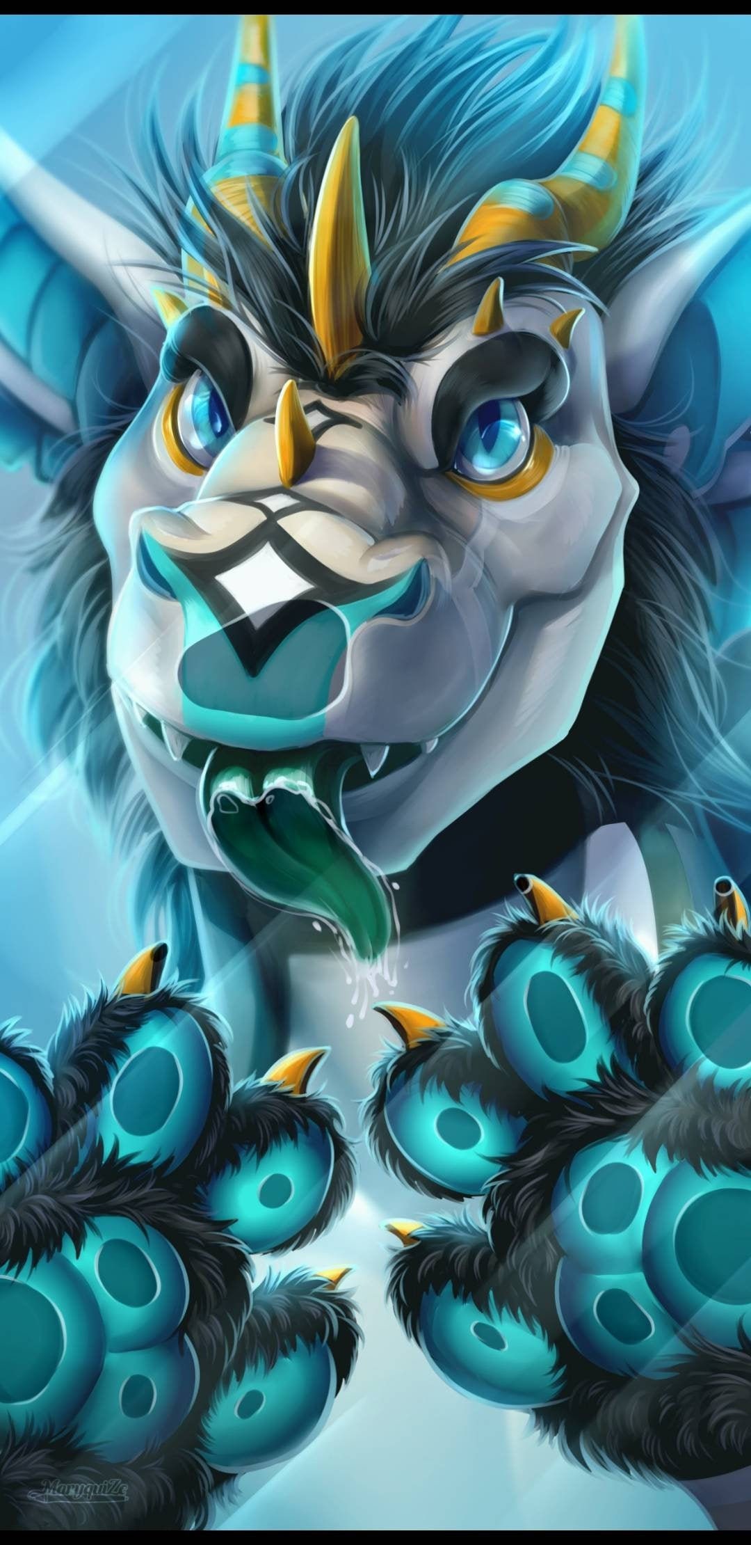 Furry Phone desktop Wallpaper | Etsy