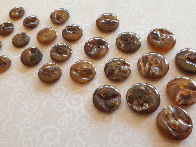 21 /& 23mm SuitJacket buttons Matching 18 TTS 15