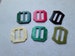 1930's Slides 2 design's 5 colours Buckles 