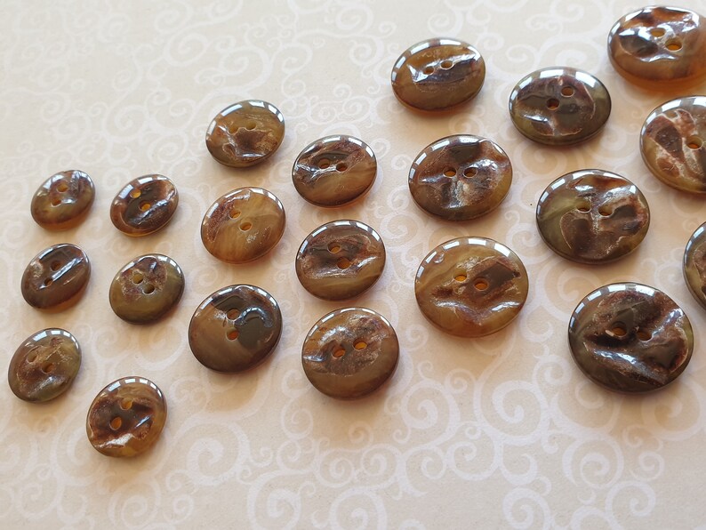 21 /& 23mm SuitJacket buttons Matching 18 TTS 15