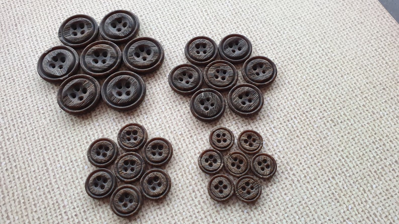 1116 17.8mm 28L Brown wood EFFECT