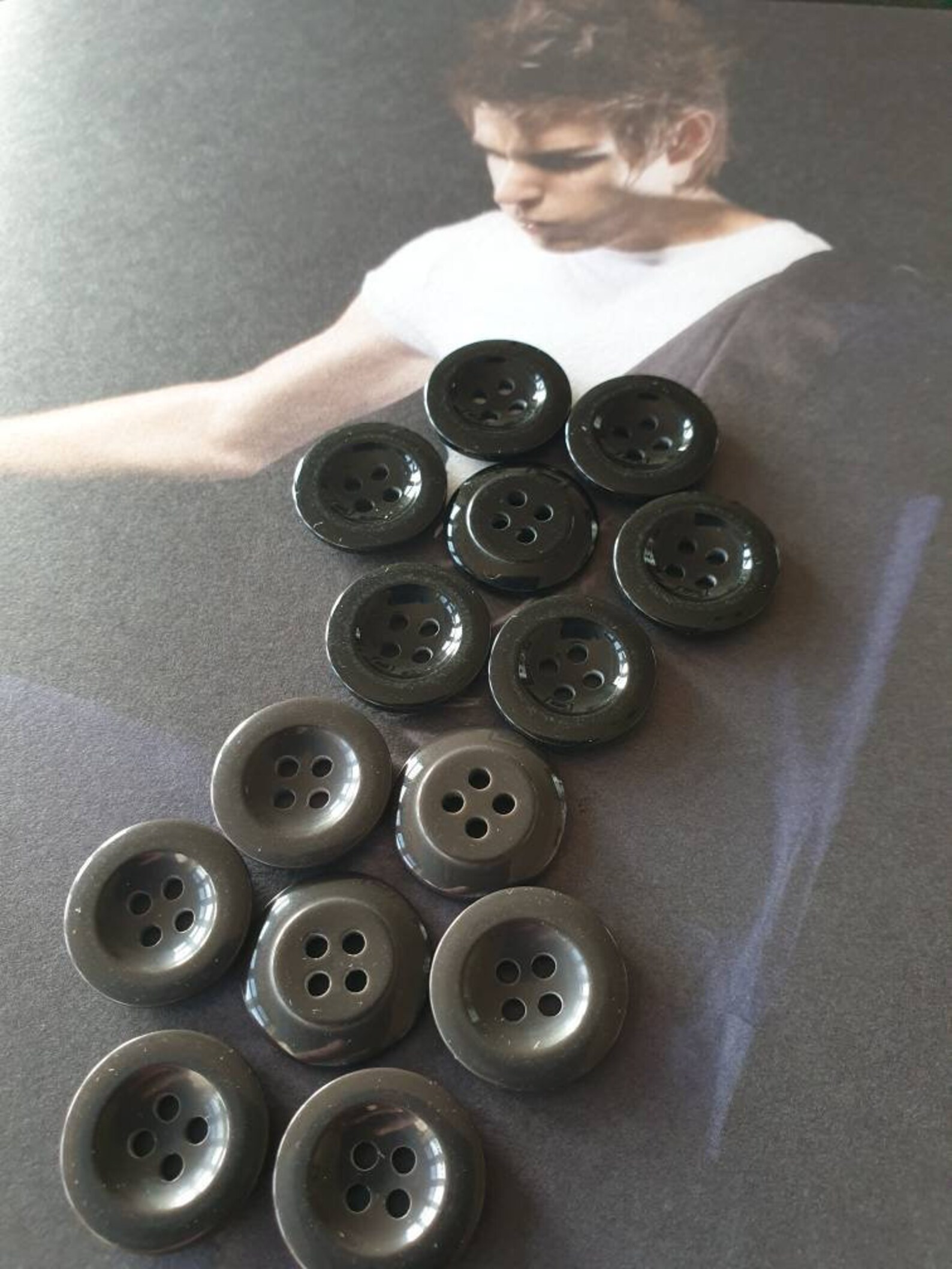 11/16 17.8mm 28L Braces/ Trouser Buttons Etsy UK