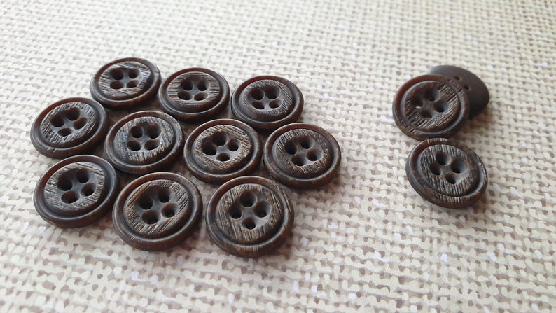 1116 17.8mm 28L Brown wood EFFECT