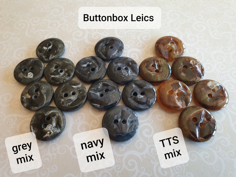 21 /& 23mm SuitJacket buttons Matching 18 TTS 15