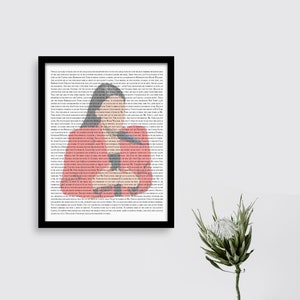 AOC Full Speech July 2020 Transcript Alexandria Ocasio-Cortez Wall Art Print Digital Download