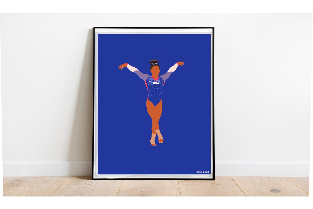 PRINTABLE Simone Biles Tokyo 2020 Olympics Digital Download - Etsy