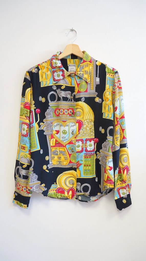 moschino casino shirt