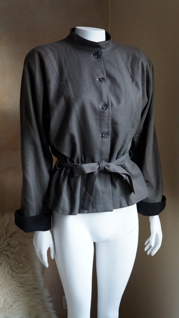 Guy Laroche vintage wool jacket blazer paris guy l