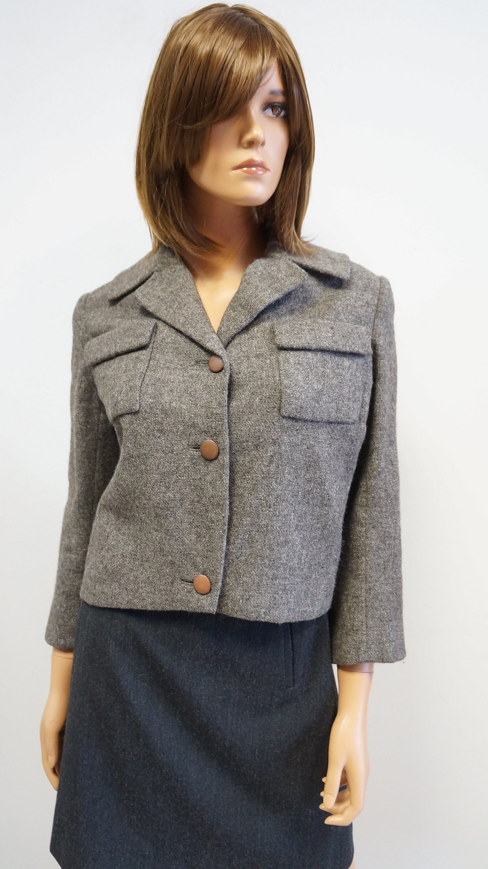 Christian Dior Vintage Jacket, Wool Blazer, Dior Boutique Christian Dior Vintage Jacket, Wool Blazer, Dior Boutique
