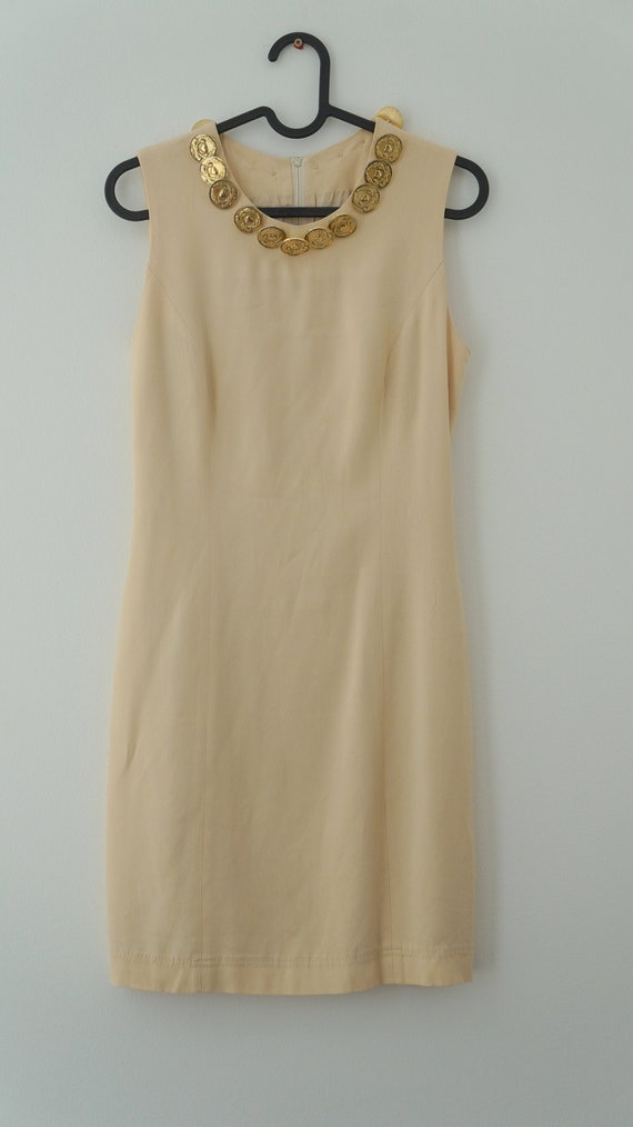 Moschino dress, Cheap Chic coins dress, moschino m