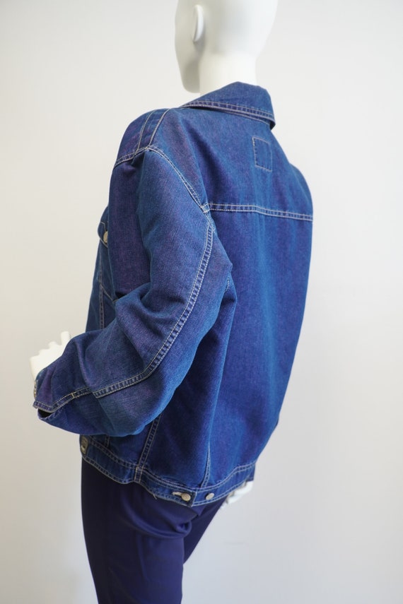 Versace denim jacket jeans vintage Versace Jeans … - image 9