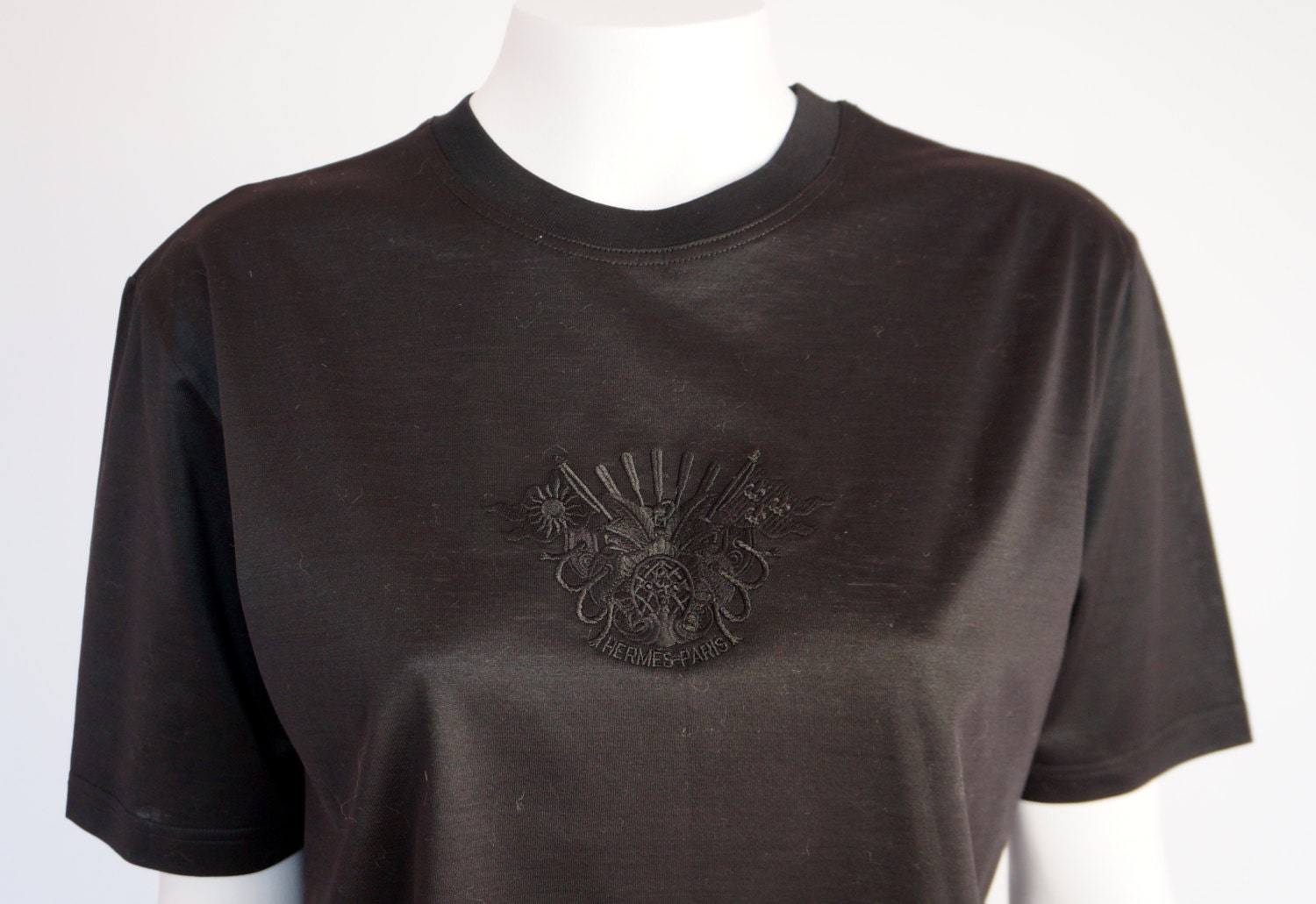 Vintage Hermes blusa camiseta Paris regalo vintage para su - Etsy México