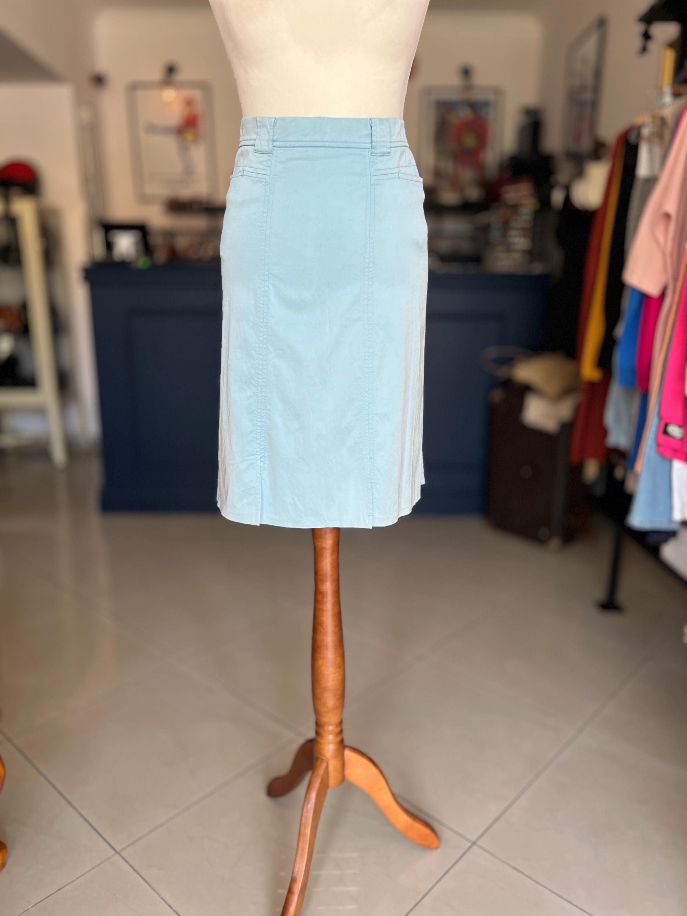 スカート FENDI 'Go-To' skirt Light Blue Jeans Skirt Jeans Light blue | Fendi