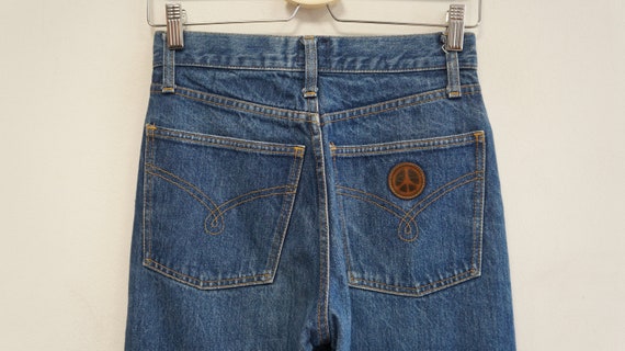 Moschino Jeans denim trousers, vintage blue jeans… - image 5