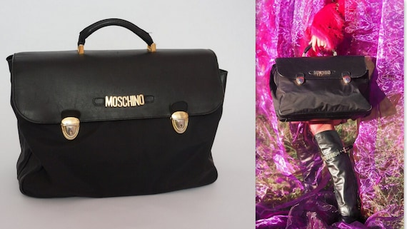 Moschino Redwall  bag briefcase, Moschino redwall… - image 1