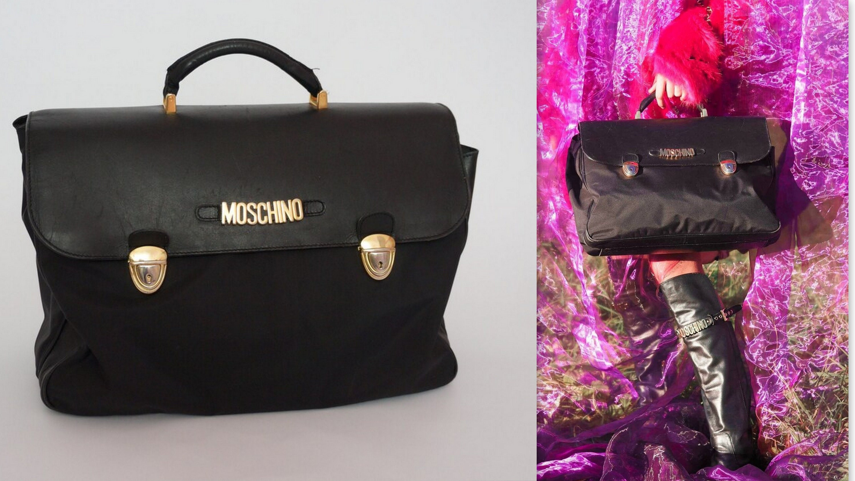 Moschino, Bags, Vintage Moschino Redwall Leopard Animal Print Speedy  Boston Bag Purse 9s Y2k