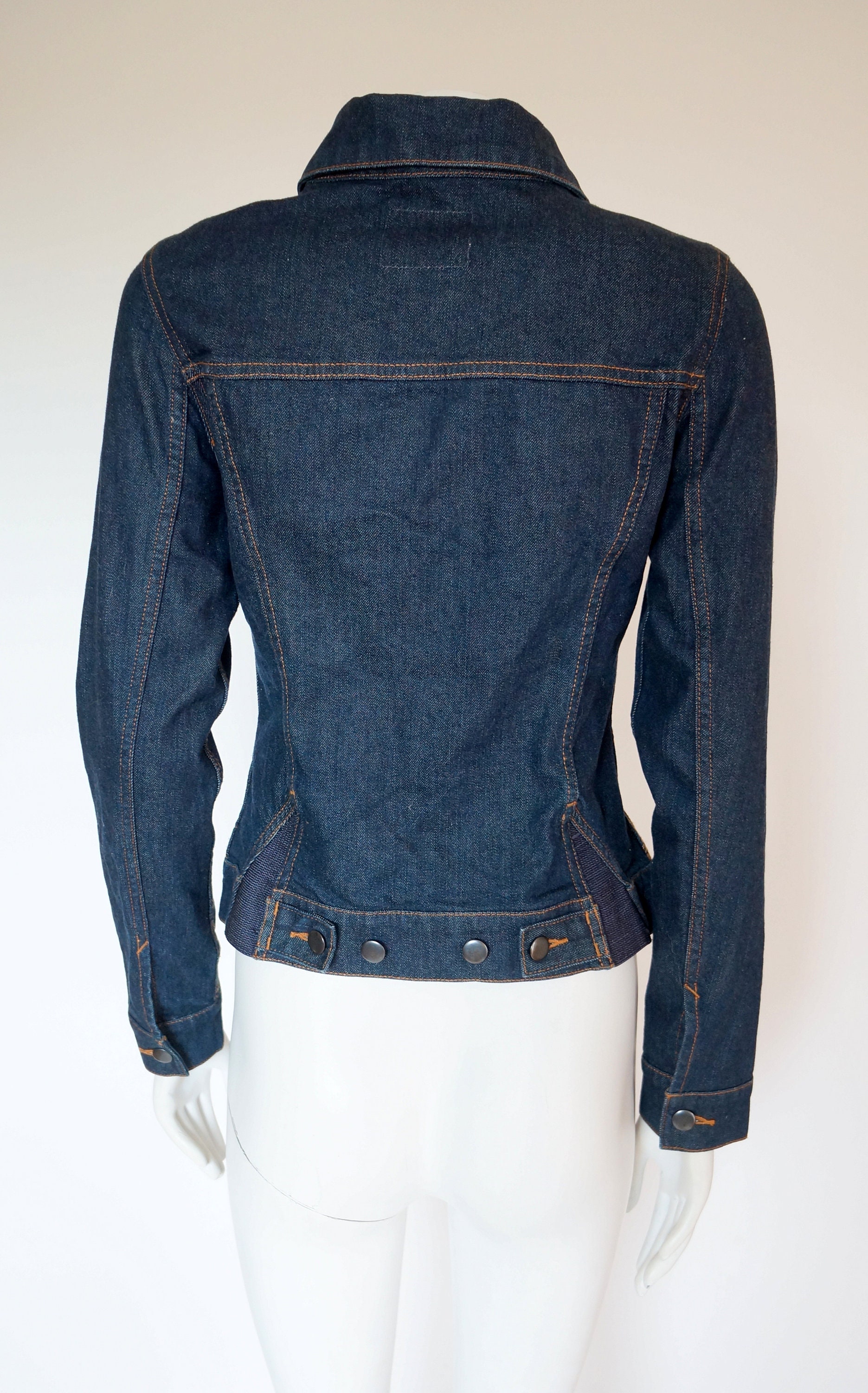 Gaultier Denim Corset Jacket Jean Paul Gaultier Vintage Bra | Etsy