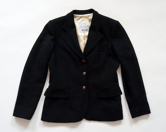 vintage Moschino jacket Cheap Chic blazer coat vintage gift for her Moschino couture black blazer