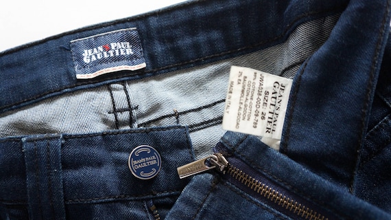 vintage Gaultier jeans denim pants trousers jean … - image 5
