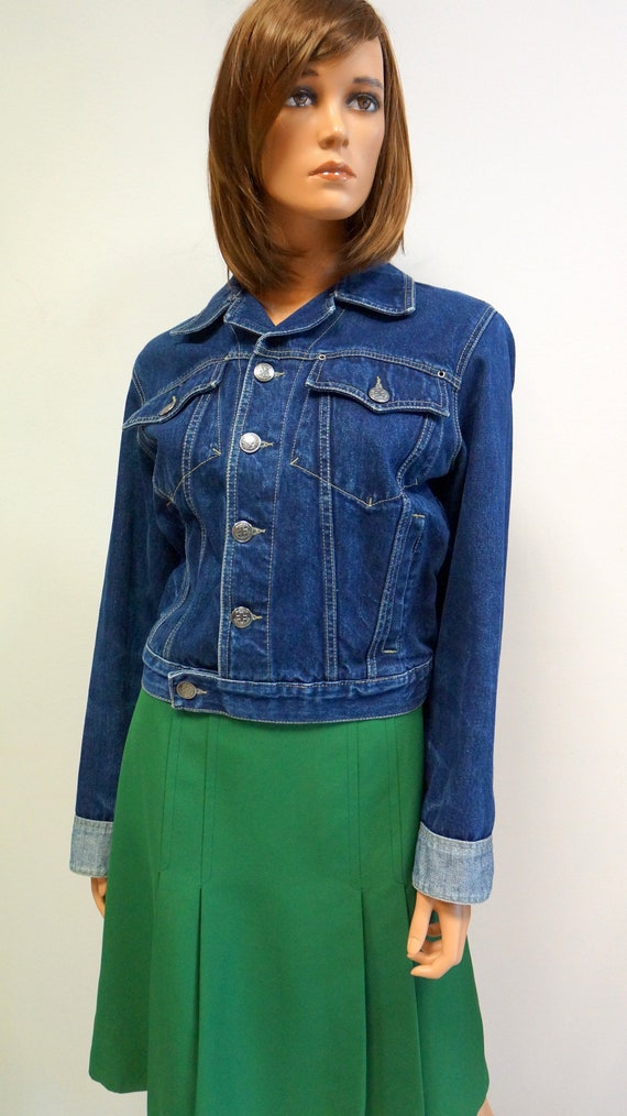 Gaultier Jeans jacket, Jean Paul Gaultier denim vinta… - Gem