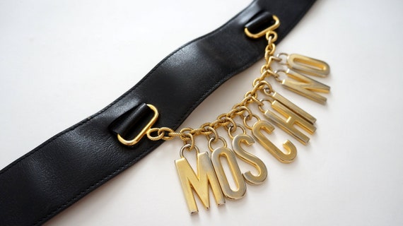 Moschino belt ,letters chain, Redwall Moschino bel