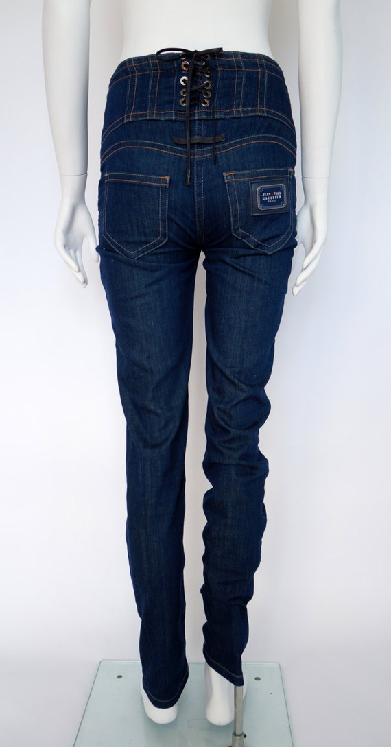 vintage Gaultier jeans denim JPG jean paul gaulti… - image 1