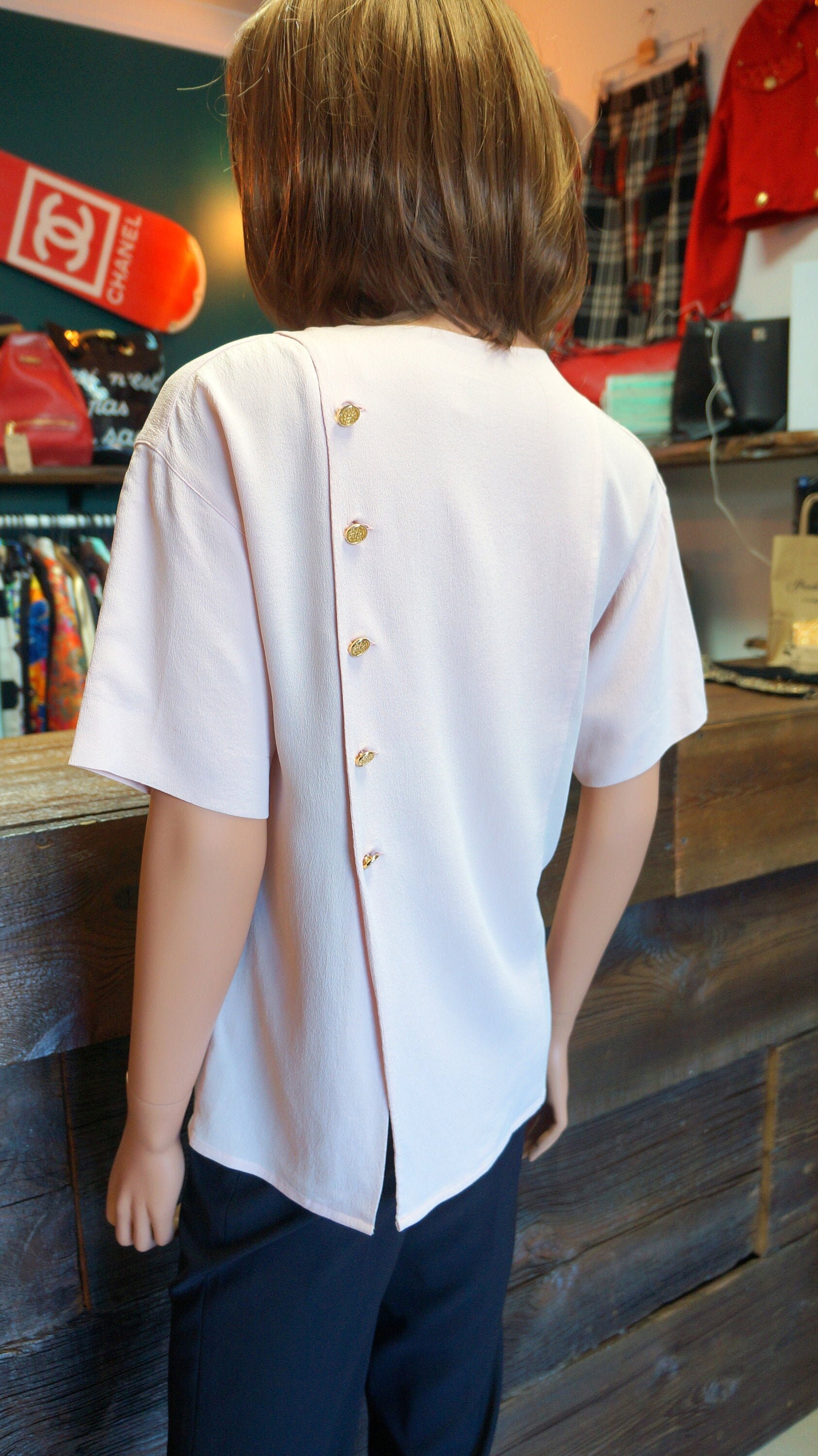 Vintage Chanel Button-down Top