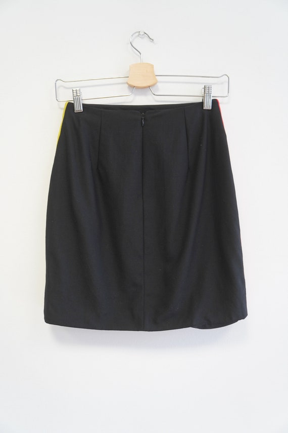 Versace skirt, vintage black Gianni Versace coutu… - image 3