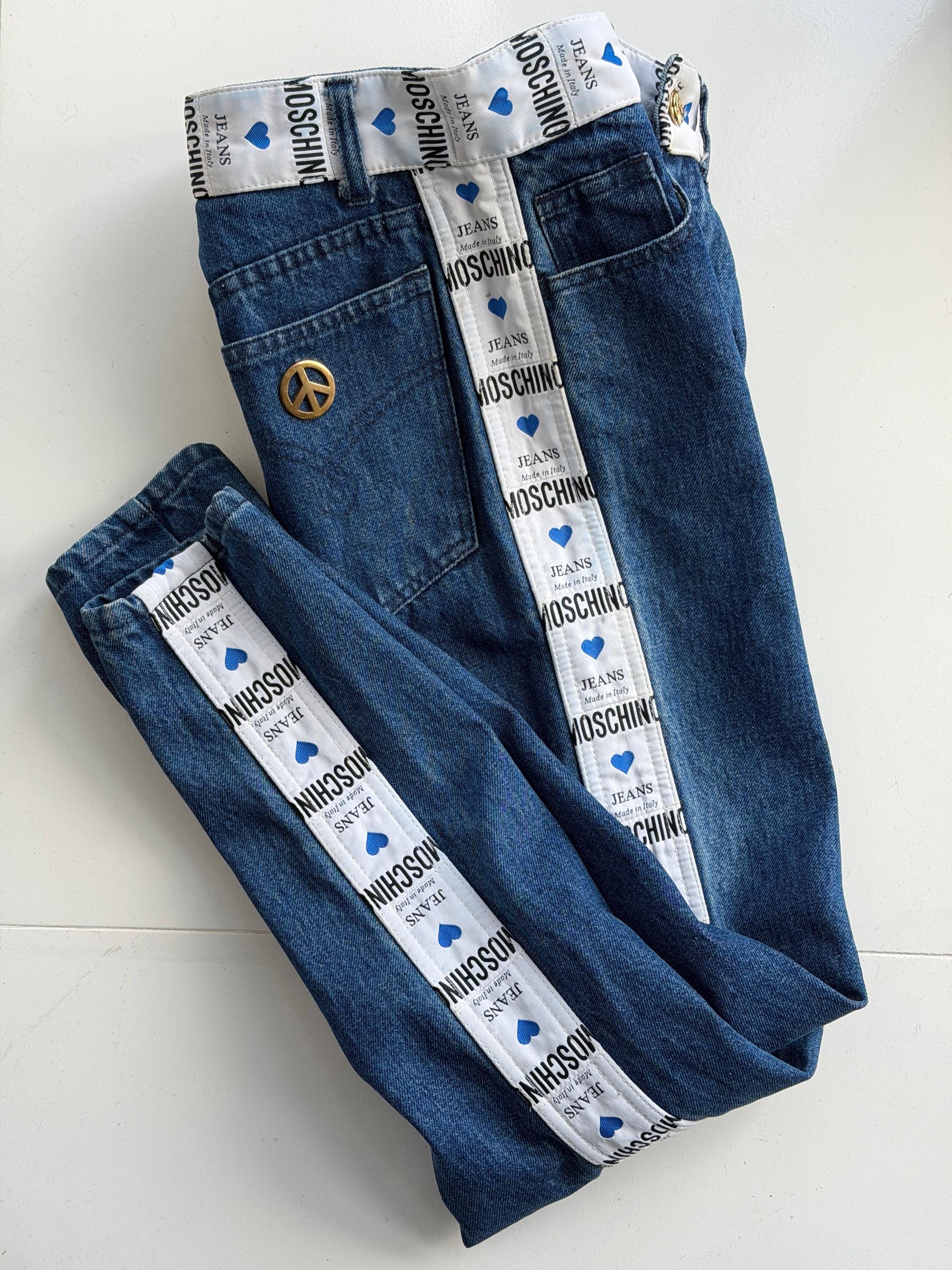 Toppa termoadesiva con cerchio Denim Love and Piece