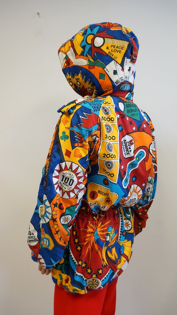 Moschino casino poker jacket,Moschino Jeans vinta