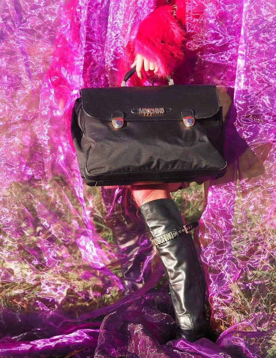 Moschino Redwall  bag briefcase, Moschino redwall… - image 2