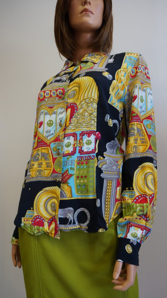 moschino casino shirt