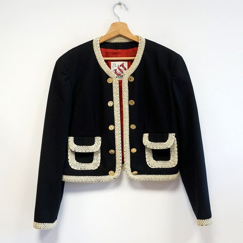 Moschino Cheap Chic Wool Jacket Blazer 