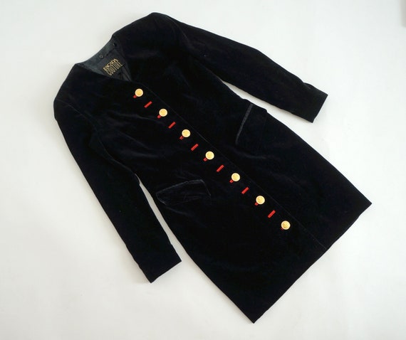 black velvet dress jacket