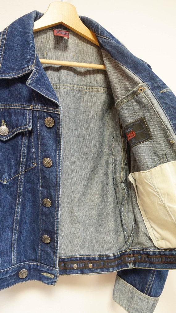 Gaultier Jeans jacket, Jean Paul Gaultier denim vinta… - Gem