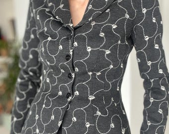 ヴィンテージ ティエリー・ミュグレー フェイクレザージャケット