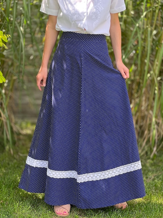 【BAON】Cocone banding dot pleated brushed long skirt Pleated Wrap Skirt For Women | J.Crew